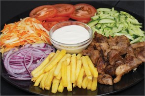 Шаверма со свининой открытая 00059