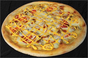 Пицца Сырная курочка 33 cм 00043