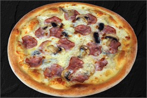 Пицца Ветчина с грибами 27 cм 00030