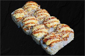 Ролл Запечённый краб 330 гр (8 шт) 00175